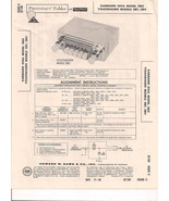 1960 Photofact 6pg Folder KARMANN GHIA Model OBG WAGEN Models OBT, OBV R... - $13.49 CAD