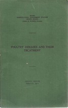 1911 Orono MAINE Poultry Diseases and their Treatment 200+ pages - £7.90 GBP