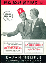 RAJAH NEWS May 1953 Shriner/Masonry Magazine (Reading PA) local ads - $9.89