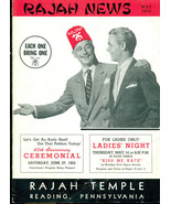 RAJAH NEWS May 1953 Shriner/Masonry Magazine (Reading PA) local ads - $13.56 CAD