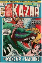 Astonishing Tales #14 Ka Zar (1972) Marvel Comics Vg+/Fine  - £7.83 GBP