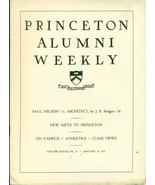 PRINCETON ALUMNI WEEKLY January 29, 1937 University newsletter (New Jersey) - £7.80 GBP