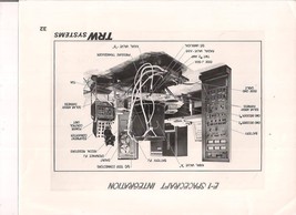 E-1 SPACECRAFT INTEGRATION vintage TRW Systems B&amp;W 8-1/2&quot; x 11&quot; photograph - £7.83 GBP