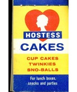 HOSTESS TWINKIES &amp; WONDER BREAD vintage booklet with pre-filled shopping... - $9.89