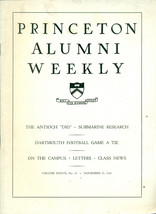 PRINCETON ALUMNI WEEKLY November 27, 1936 University newsletter (New Jer... - £7.77 GBP