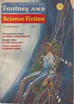 F&amp;SF Magazine December 1968 Zenna Henderson Ron Goulart - £7.88 GBP