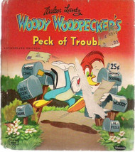 Woody Woodpecker&#39;s Peck Of Trouble (1951) Whitman Tell A Tale Book - £7.90 GBP
