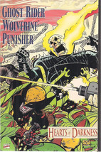 Hearts Of Darkness Ghost Rider Punisher Wolverine (1991) Marvel Comics Sq B Fine - £7.78 GBP