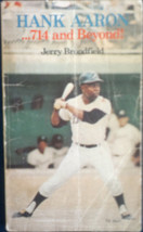 HANK AARON...714 AND BEYOND by Jerry Brondfield (1974) Scholastic pb illustrated - £7.78 GBP