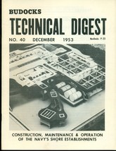 Budocks Technical Digest US Navy newsletter #40 December 1953 - £7.88 GBP