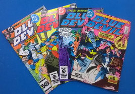 BLUE DEVIL lot (4) #4 #6 #8 #17 (1984/1985) DC Comics FINE - £7.77 GBP