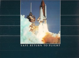 NASA Space Shuttle Safe Return to Flight (1988) printed color photo in folder - £7.90 GBP