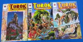 Turok, Dinosaur Hunter Lot Of (3) #1 #2 #3 (1993) Valiant Comics Vf - £11.93 GBP