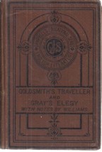 Goldsmith&#39;s Traveller &amp; Gray&#39;s Elegy With Notes..(1879) Canada Publishing Co. Hc - £7.78 GBP