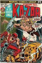 Astonishing Tales #20 Ka Zar (1973) Marvel Comics Fine  - £7.75 GBP