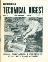 Budocks Technical Digest US Navy Seabees newsletter #70 Sept 1956 Atomic Defense - £7.87 GBP