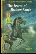 NANCY DREW The Secret of Shadow Ranch  Carolyn Keene (1965) Grosset &amp; Dunlap HC - £7.77 GBP
