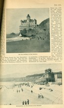 DIE WOCHE &quot;This Week&quot; #28 1903 German magazine California cliff houses, the Pope - £7.77 GBP