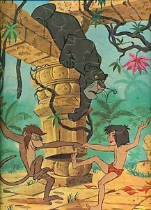 Primary image for 1967 Walt Disney THE JUNGLE BOOK Frame Tray Puzzle