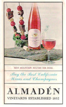 ALMADEN VINYARDS 1967 6-page fold-open advertising brochure (San Antonio... - £7.78 GBP