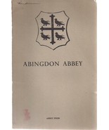 ABINGDON ABBEY Some Notes on its History &amp; Buildings (1949) 20-page book... - $13.41 CAD