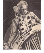 DICKINSON UNION School (Williamsport PA) November 1940 Uncle Sam cover - $9.89
