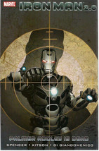 IRON MAN 2.0 Palmer Addley is Dead (2011) Marvel Comics TPB  {sticker} - £9.63 GBP