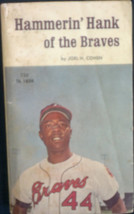 Hammerin&#39; Hank Aaron Of The Braves By Joel H. Cohen (1971) Scholastic Pb Illust. - £7.77 GBP
