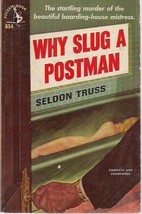 WHY SLUG A POSTMAN by Seldon Truss (1951) Pocket Books mystery pb 1st - £7.39 GBP