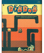 DIG DUG vintage 1982 Atari illustrated Operation, Maintenance &amp; Service ... - $24.74