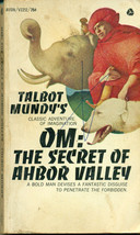 Om: The Secret Of Ahbor Valley By Talbot Mundy (1967) Avon Fantasy Pb 1st - £8.51 GBP