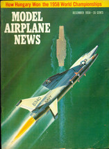 Model Airplane News Magazine December 1958 - £10.25 GBP