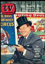 TV MAGAZINE D.C. Sunday Star April 9, 1961 Arthur Godfrey cover - £11.86 GBP