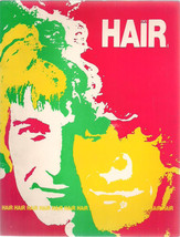 HAIR vintage illustrated Souvenir Program (circa 1969) - £19.32 GBP