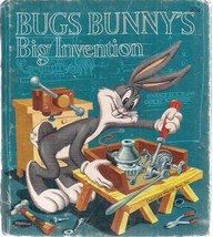 Bugs Bunny&#39;s Big Invention (1953) Whitman Tell A Tale Book - £7.88 GBP