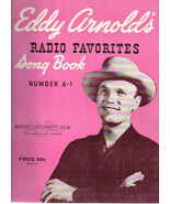 EDDY ARNOLD&#39;S RADIO FAVORITES SONG BOOK (1946) Adams-Vee &amp; Abbott SC w/p... - $17.63 CAD