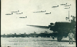 WWII JAPANESE BOMBERS flying &amp; ready 5&quot; x 8&quot; photo card - $9.89