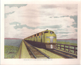 1944 Southern Pacific Lines Rr Scenic Grandeur Of The West Color Views Portfolio - £19.77 GBP