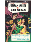 1995 postcard of a 1966 Bee-Line Books sleaze cover: JETMAN MEETS THE MA... - £7.88 GBP