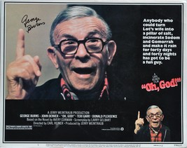 George Burns - Oh God Signed Photo - 11&quot;x 14&quot; w/COA - £127.09 GBP