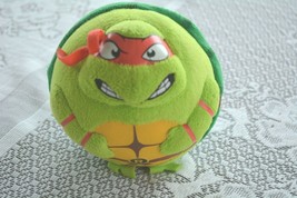Ty TMNT Teenage Mutant Ninja Turtles Raphael Beanie Baby Ballz Plush Toy Figure - $7.84