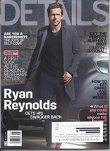 Green Lantern - Ryan Reynolds - Details Magz August 2013, New - £3.13 GBP