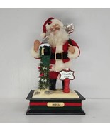 Holiday Creations 1995 Holiday Scene Santa by North Pole Mailbox Musical... - £7.77 GBP