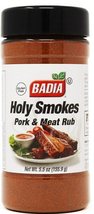 BADIA Holy Smokes Pork & Meat Rub -5.5oz Jar - $10.99