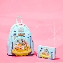The Jetsons - Spaceship Backpack &amp; Zip Around Wallet by LOUNGEFLY - £98.52 GBP