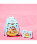 The Jetsons - Spaceship Backpack &amp; Zip Around Wallet by LOUNGEFLY - £98.58 GBP