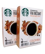 Starbucks VIA Instant Coffee Colombia Medium Roast 100% Arabica 26 packets - $38.29 CAD