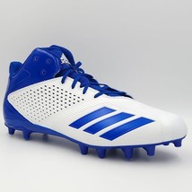 Adidas Men Football Cleats Originals 5 Star Mid Size US 16 Blue White CG433 - $20.78