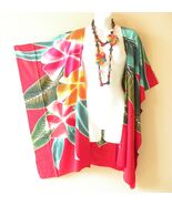 CB413 Floral Cardigan Duster Kaftan Dolman Hippy Jacket Cover up Top - u... - $24.90