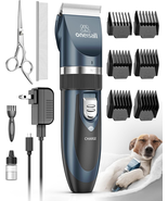 Dog Shaver Clippers Low Noise Rechargeable Cordless Electric Quiet Hair ... - $51.44